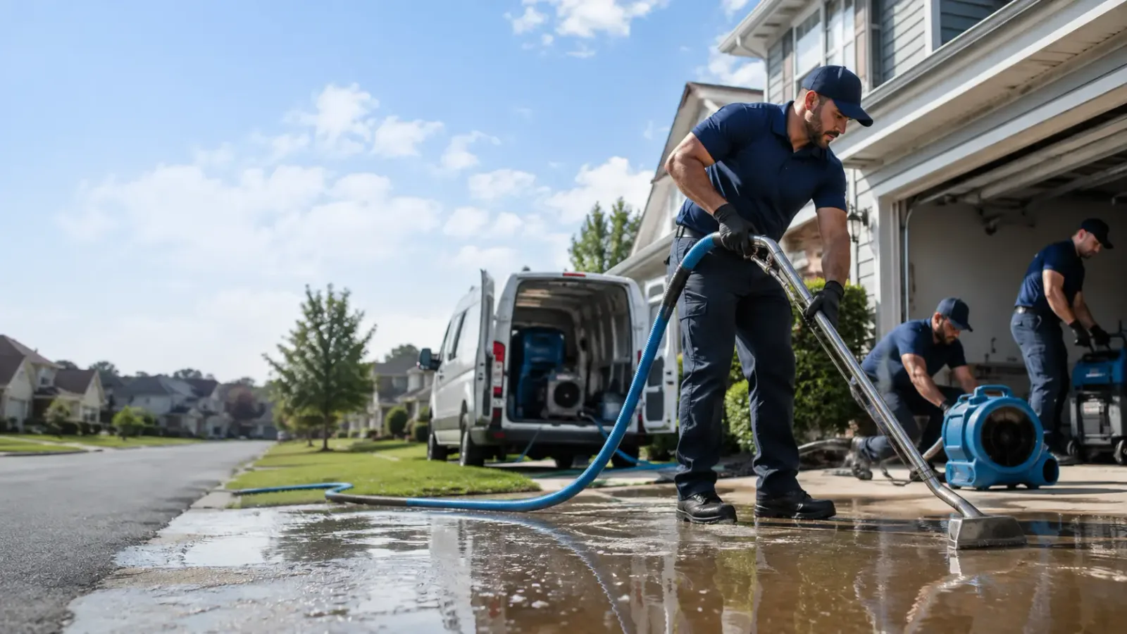 Flood Damage Restoration in Cedar Valley, UT
